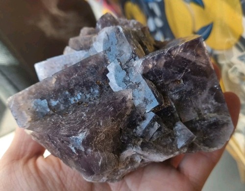 Fluorite greenlaws mine 700g - fluorite,