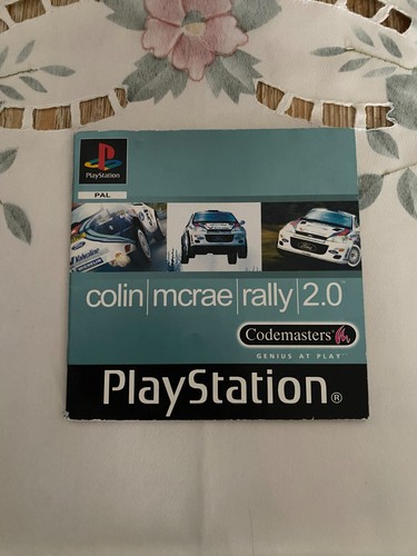 Notice jeu ps1 - colin, mcrae