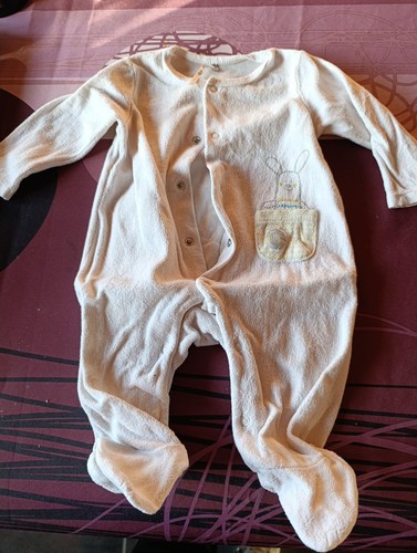 Pyjama velours blanc - pyjama,