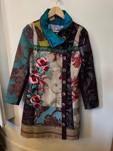 Desigual patchwork coat - desigual, w