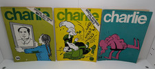 3 magazines mensuelle de CHARLIE N° Novembre 72, Mai 73 et juillet 73