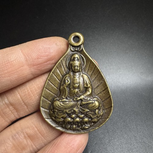 Solid brass guanyin - solid,