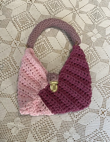 Sac main rose - main,