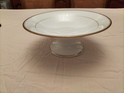Plat compotier sur piedouche - compotier,