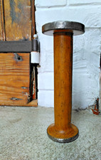 Bobine de corderie, filature de corde, vintage rope manufacture spool, bobbin.