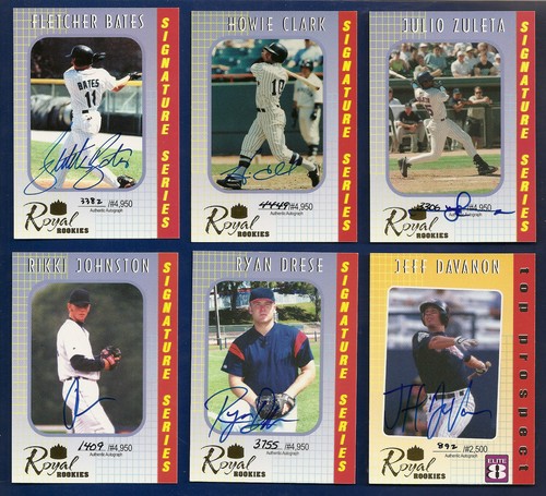 2000 royal rookies lot - royal, 6