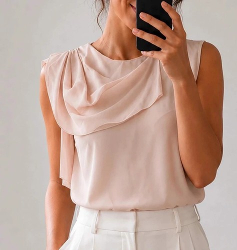 Top soie sonia - top, by