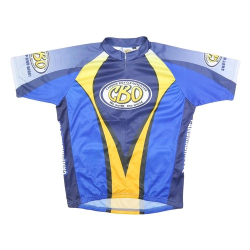 Cbo jersey cyclisme bleu jaune - cbo,