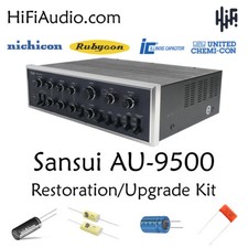 Sansui AU-9500 rebuild