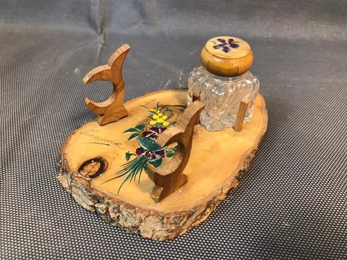 Ancien petit plumier encrier