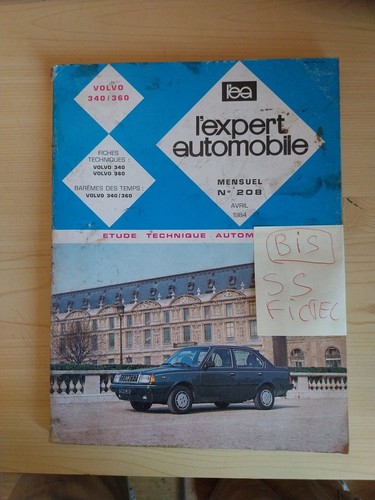 Revue technique volvo 340 360 - technique,