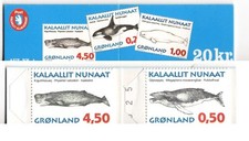 GROENLAND - 1997 - Baleines - Carnet de 10 timbres - Neufs** - MNH