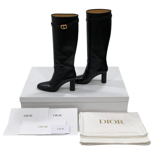 Dior bottes longues cuir de - dior,