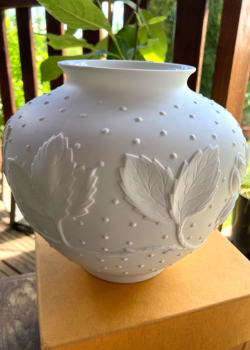 Vase biscuit porcelaine de - vase,