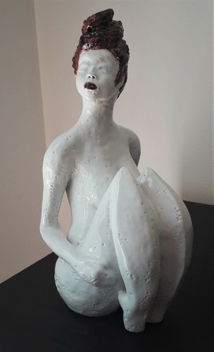 Sculpture manta terre - sculpture, "