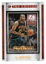 Al Horford 2015-16 Elite Extra Edition GOLD PRESS PROOF Ser#d 10/10