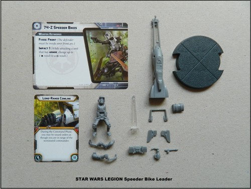 Star wars legion speeder - star, bike