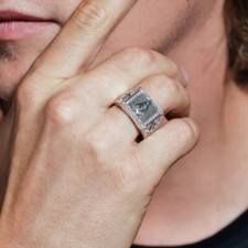 Bague Maçonnique En Argent
