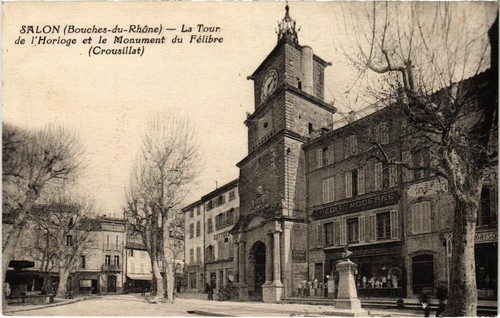 Old postcard salon provence - postcard, salon-de-provence