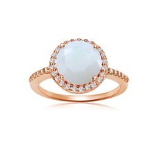 Rond Simulé Opale & Zircone