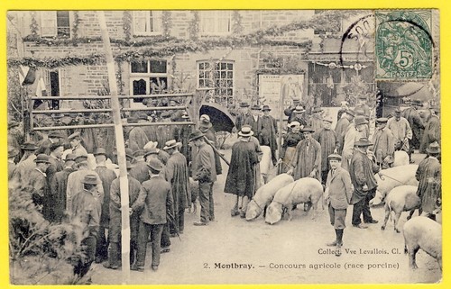 Cpa très rare village - rare,