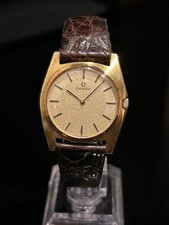 Omega Vintage 1960s Or Manuel Automatique Montre Hommes Authentique Travail