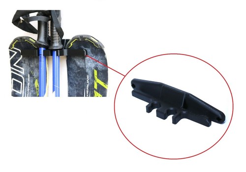 Ski storage wall rack - ski,