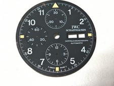 Ultra Rare Vintage IWC Doppelchronographe Automatique Cadran Authentique 100%