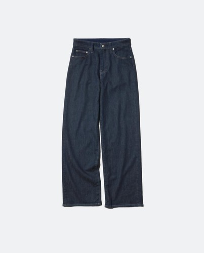 Jean droit large uniqlo - droit,