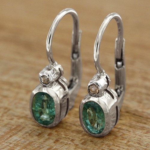Boucles oreilles or blanc - boucles,
