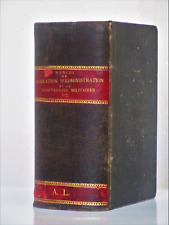 Manuel d'administration militaire pour les officiers de toutes armes 1891