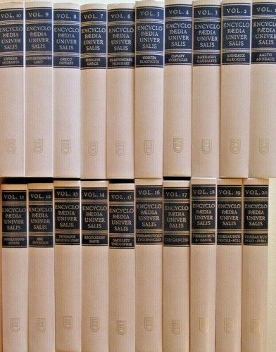 Encyclopedia universalis 1980