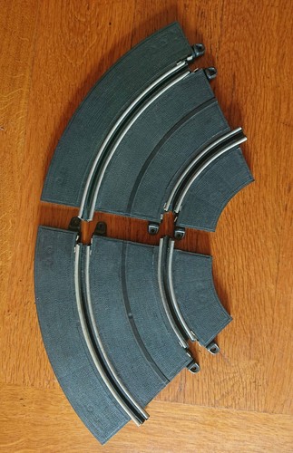 Circuit 2 rails courbes - -,