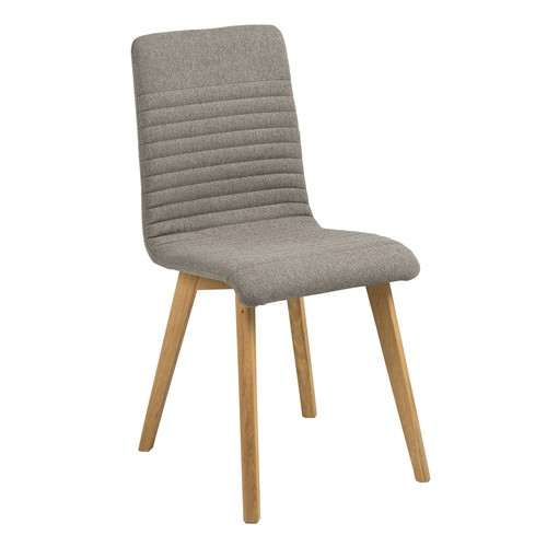 Fauteuil rembourré gris - fauteuil,