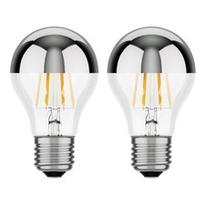 2x E27 ampoule LED A60 blanc