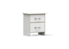 Table de chevet armoire de chevet commode de nuit table pour enfants blanche ...