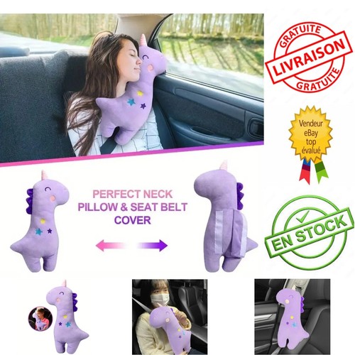 Oreiller cou licorne couvre - oreiller,