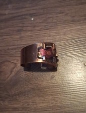 Vintage wide cuff bracelet - vintage,