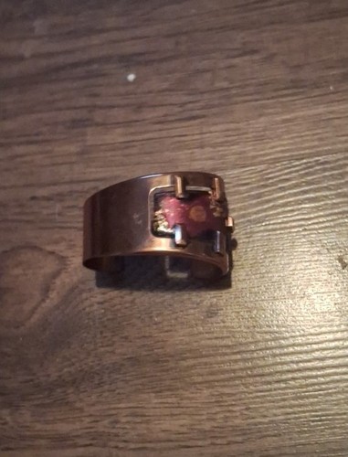 Vintage wide cuff bracelet - vintage,