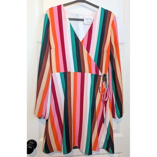 Sadie sage multi stripe - sage,