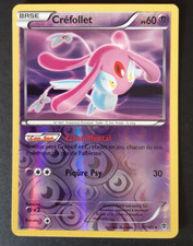 Créfollet Reverse 37/101 Noir et Blanc Explosion Plasma Carte Pokemon Français