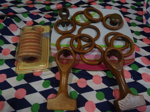 Lot pour rideaux 18anneaux - rideaux,