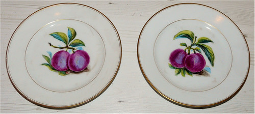 Paire petites assiettes - assiettes, en