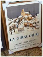 MADY DE LA GIRAUDIERE Affiche 1969 Poster Mourlot