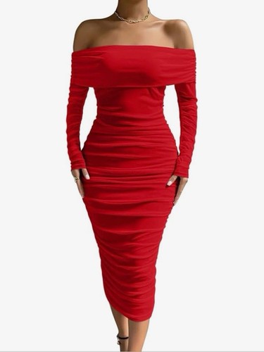 Red dress
