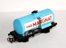 JOUEF HO 641 WAGON CITERNE VINS MARGNAT TYPE OCEM SNCF SDw, PLAT PORTE RESERVOIR