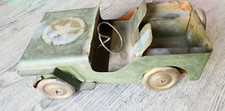 JOUET ANCIEN JEEP TOLE JEAN