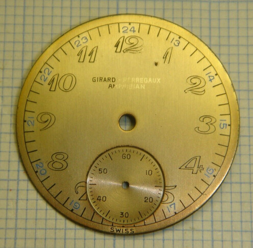 Rare cadran girard - cadran, girard-perregaux