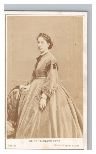 Cdv reutlinger portrait - cdv,,