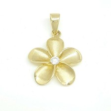New 14k yellow Gold Hawaiian